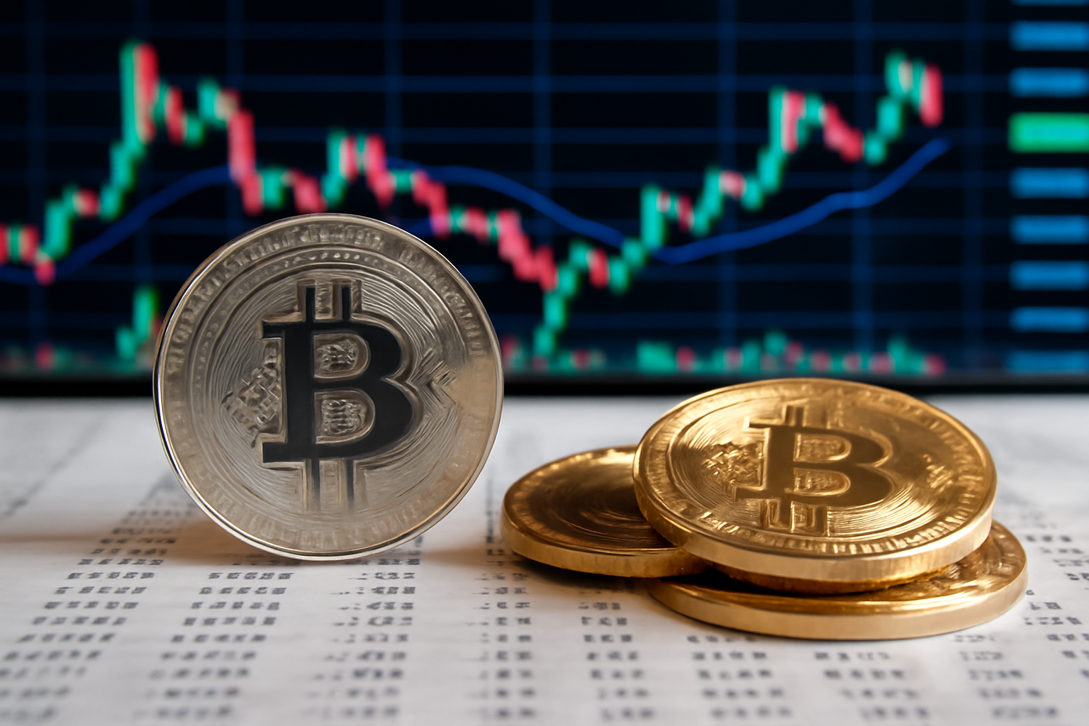Physical Representation of Cryptocurrency and Blockchain